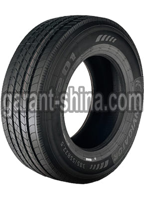 Lanvigator S201 (рулевая, бомба) 385/55 R22.5 160L 20PR - Фото реальной шины